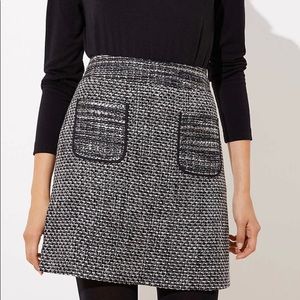 Tweed loft skirt NWT!